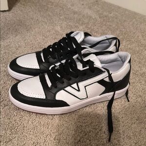 Black and White Men's Sneakers